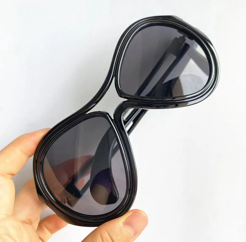NEW Sunglasses Unisex Sun Glasses Anti-UV Spectacles Oversize Frame Eyeglasses Personality Ornamental Simplity Google