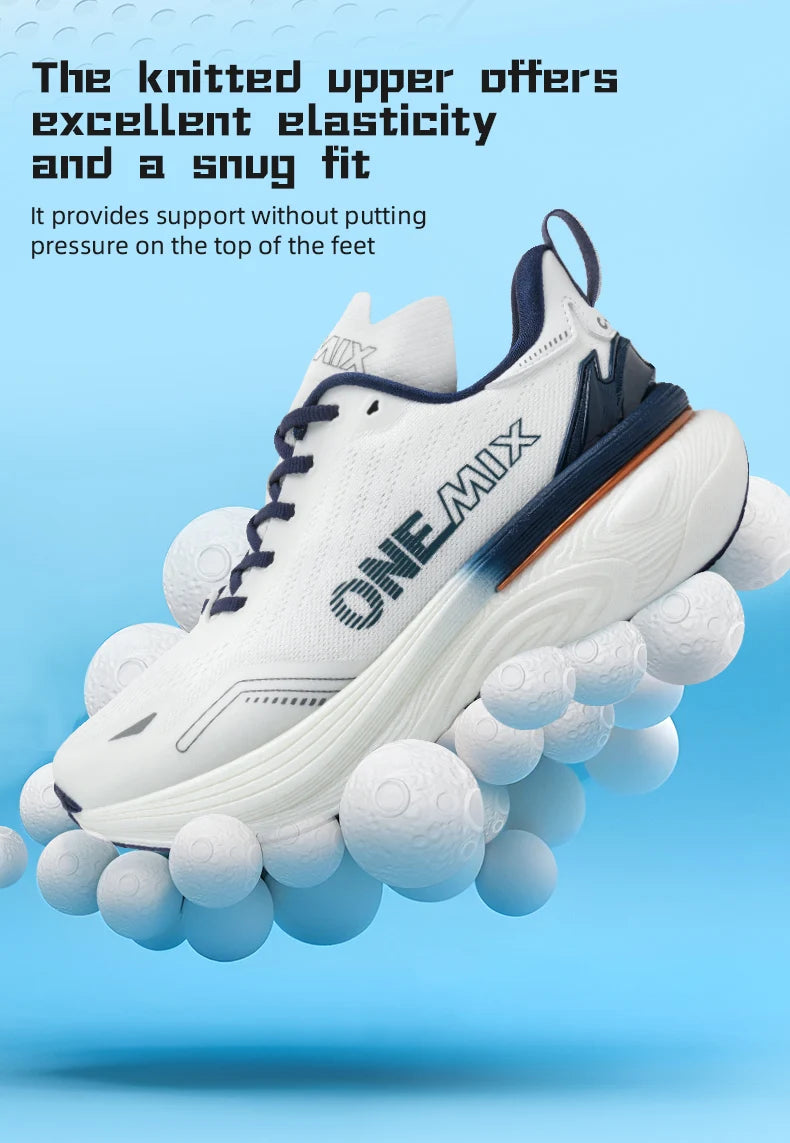 ONEMIX 2026 Jogging Running Shoes Unisex Lightweight Sneakers Road Wear-Resistant Fashion Sports Fitness Shoes