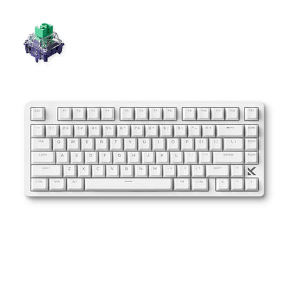 Teclado Gaming MCHOSE Jet 75 com Interruptores Magnéticos Hall Effect, Hot-Swappable, RGB Personalizado, Snap Tap, Latência de 0.1ms e Taxa de Polling de 8kHz