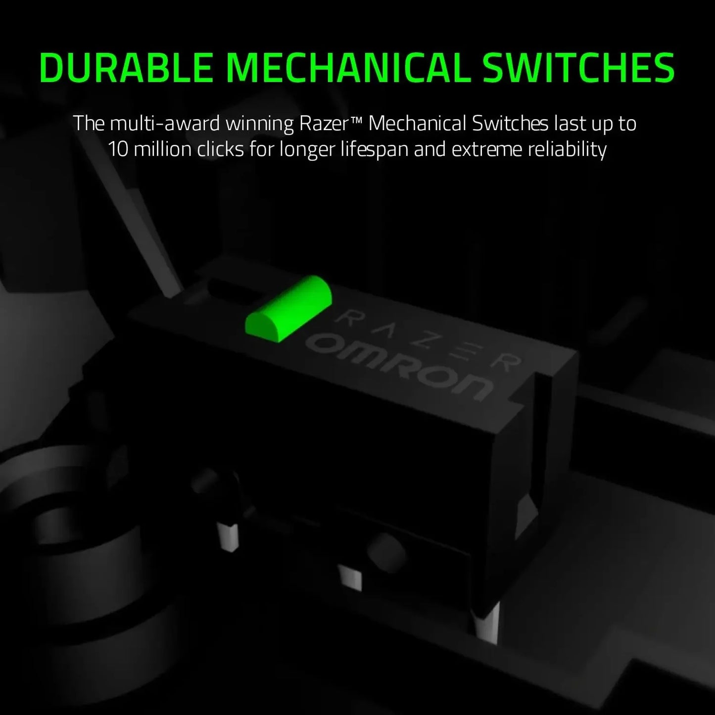 Rato Gaming Razer Original com Fio, Sensor Óptico 6400 DPI, Rato Gaming para Portátil, Rato Óptico de Alta Velocidade