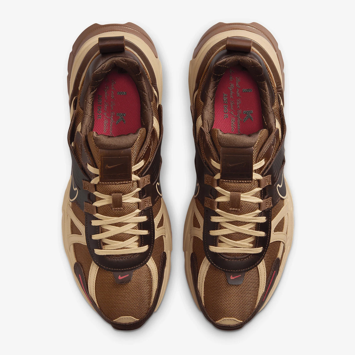 Nike Official V2K Run Men's Retro Durable Breathable Dad Shoes HQ3445-222
