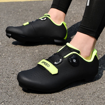 New Unisex pedal Cycling Shoes Flat shoes Suitable For Mountain Sports Pedal Self-Locking Cycling Shoes Breathable Cycling Shoes