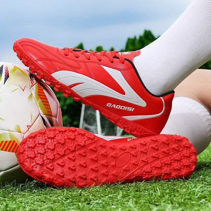 Men's Soccer Shoes Breathable Football Boots Futsal Ultralight Professional Training Sneakers Unisex Grass Cleats Match Sport