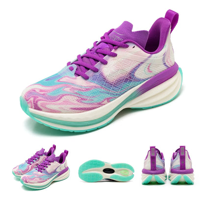 ONEMIX Chinese Sports Shoes New Shock-absorbent Men Running Shoes Non-slip Breathable Lightweight Outdoor Women Sneaker