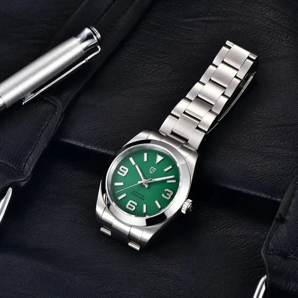 PAGANI DESIGN PD-1692 Men's Automatic Watches 40MM Stainless Steel Mechanical Wristwatch Sapphire AR Coated Waterproof Watch V3