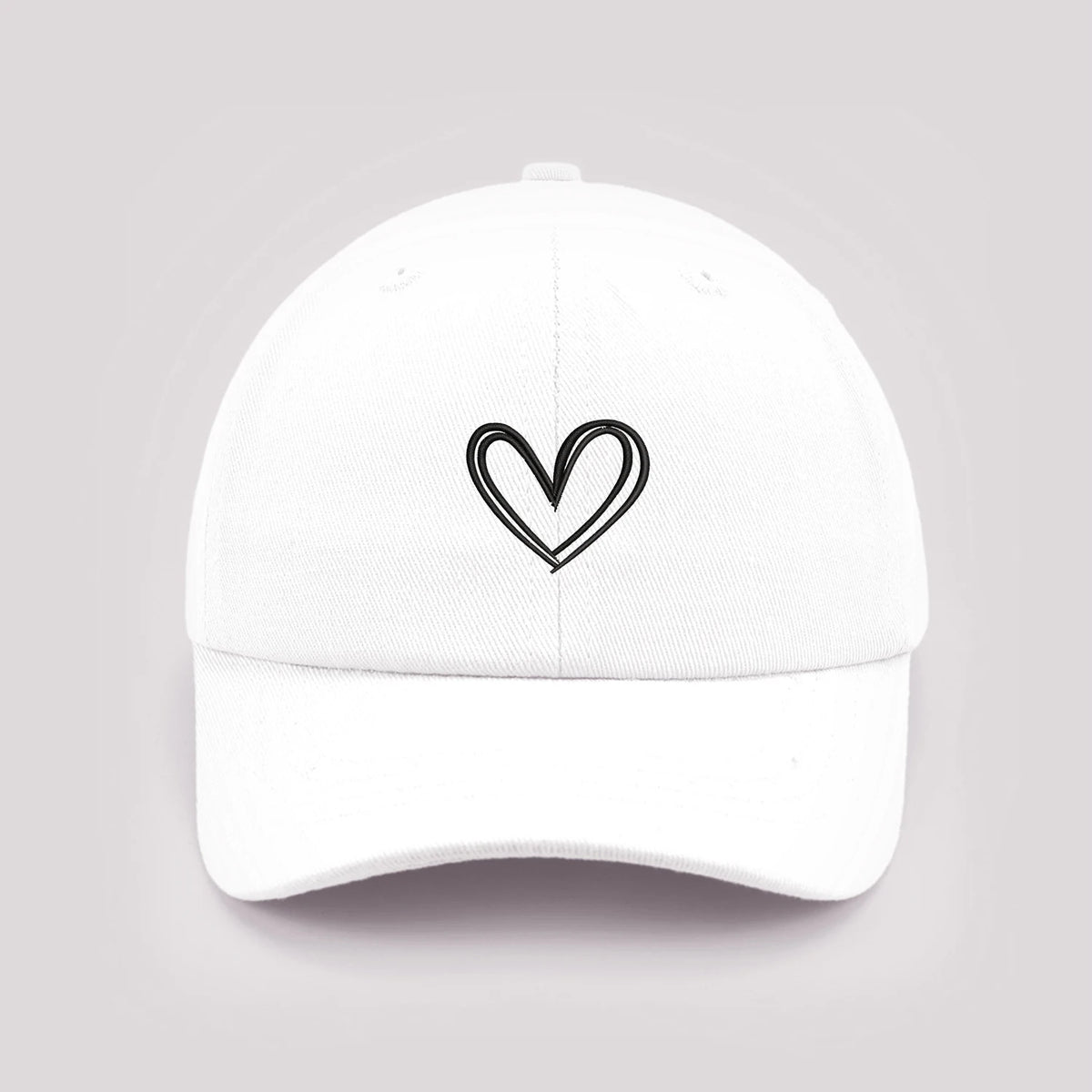 Cartoon heart-shaped Baby Baseball Cap Cute Solid Color Toddler Sun Hat with Ears Summer Adjustable Kids Boy Girl Peaked Cap ﻿
