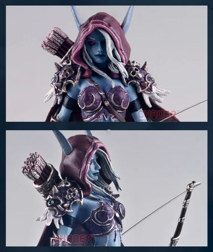 Sylvanas Windrunner World Of Warcraft actiefiguren De Koningin van de Ondoden handgemaakte modelverzameling ornamenten kindercadeaus speelgoed