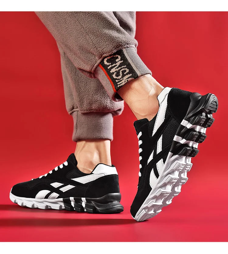 New Men's and Women's Running Shoes Breathable Casual Sneakers Anti-slip Vibration Comfortable Outdoor Sprots Walking Shoes36-48