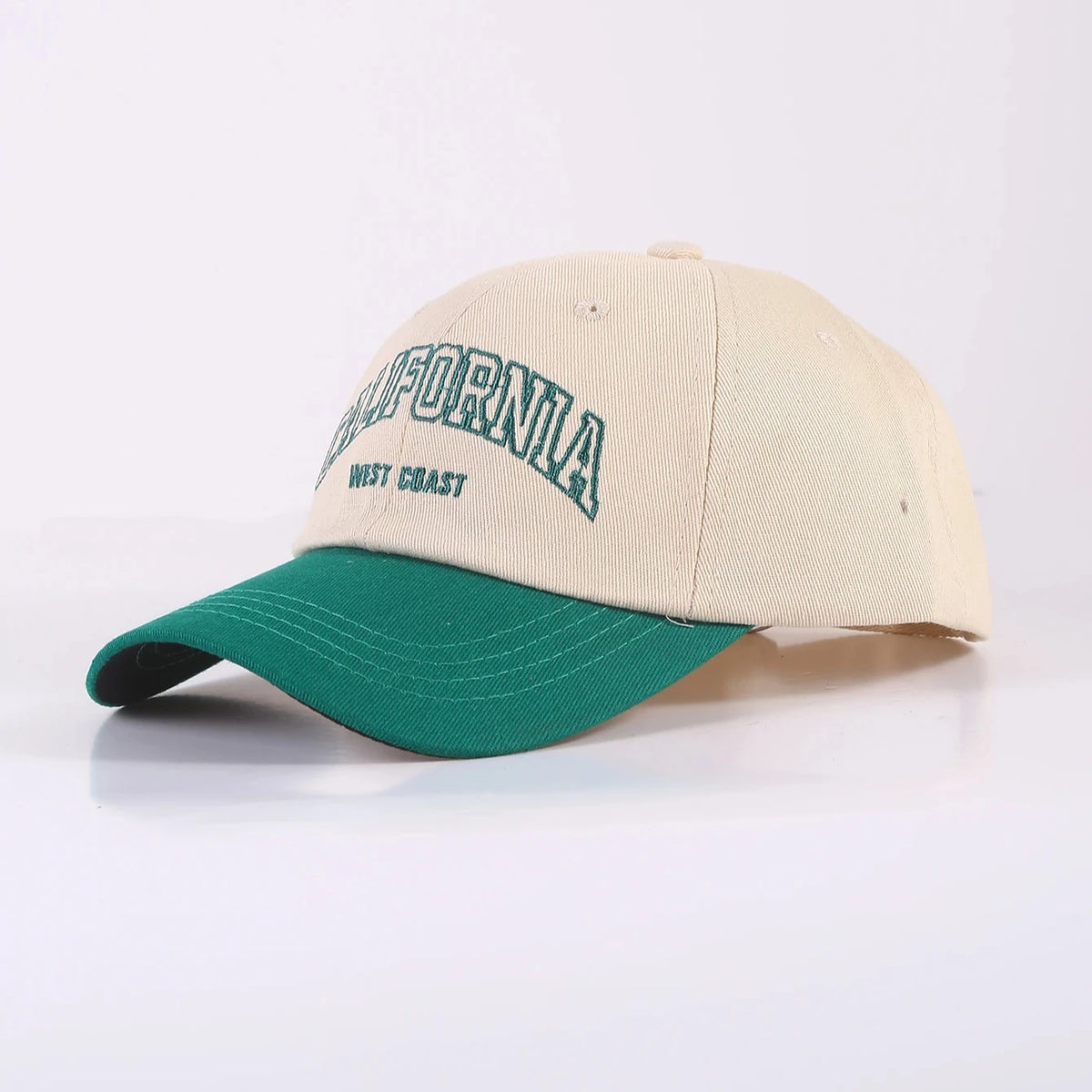 Unisex-baseballkepsar med broderade bokstäver, tvättbara, för vår och höst, justerbara fritidskepsar för utomhusbruk, solskyddskepsar för barn
