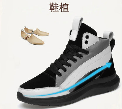 High-top Heightening Shoes Elevator Shoe Height Increase Footwear Men Height Increase Insole 6CM 8CM 10CM Sneakers Shoes