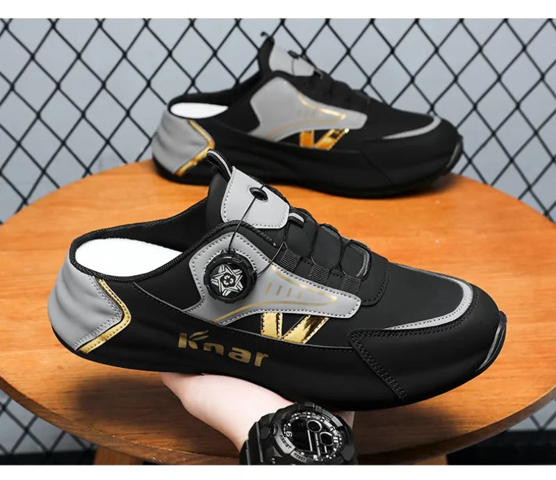 High Quality Platform Sneakers with Breathable Trendy Mesh for Summer, New Men's Sports and Leisure Shoes in Large Sizes 39-48