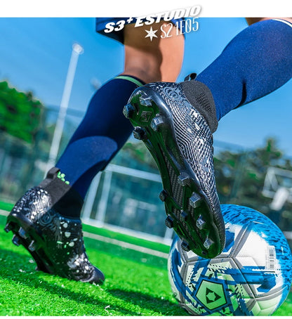 High Quality Soccer Cleats for Men Soccer Shoes Society Boys Football Boots Children Football Shoes Sneakers Unisex Soccer Boots