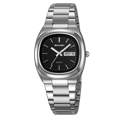 SKMEI 2420 Casual Female Wristwatch Dress For Women Ladies Business Steel Clock Fashion Quartz Date Time Women Luxury Watches