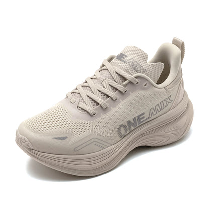 Scarpe da jogging e running ONEMIX Bumper Max unisex, sneaker leggere da strada resistenti all’usura, scarpe sportive fashion per il fitness
