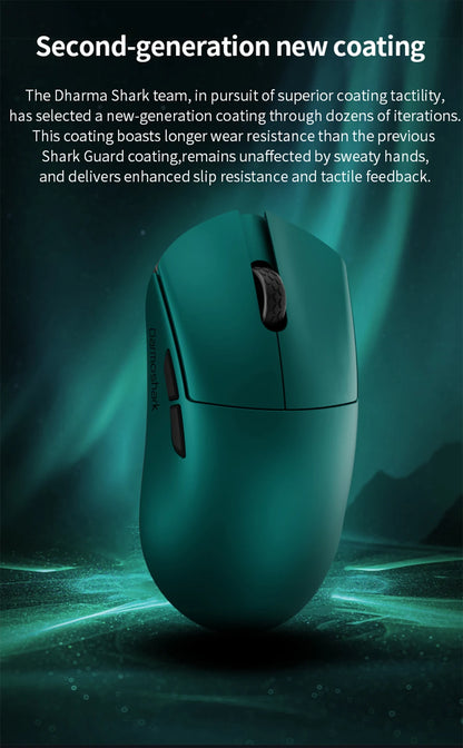Darmoshark M3 V2 Gaming Mouse Wireless Tri-Mode 8K, PAW3395 Sensor, 26K DPI Ultra-Light Gaming Mouse for PC & Laptop