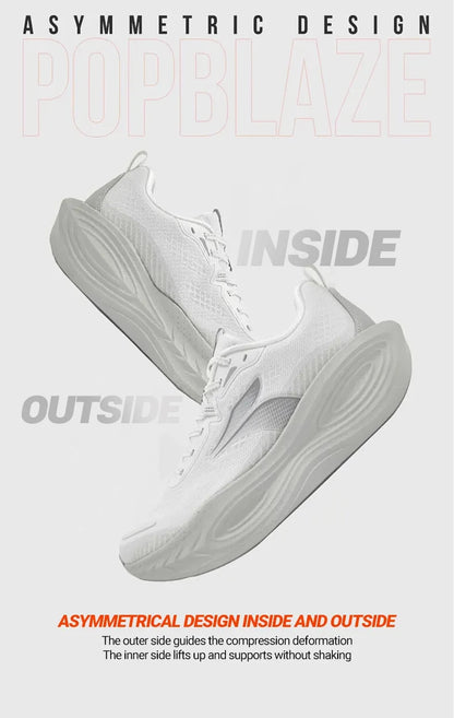 361 Degrees PopBlaze 5 Men Running Shoes New Cushioning Thick-soled Breathable Non-slip Outdoor Jogging Male Sneakers 672532212