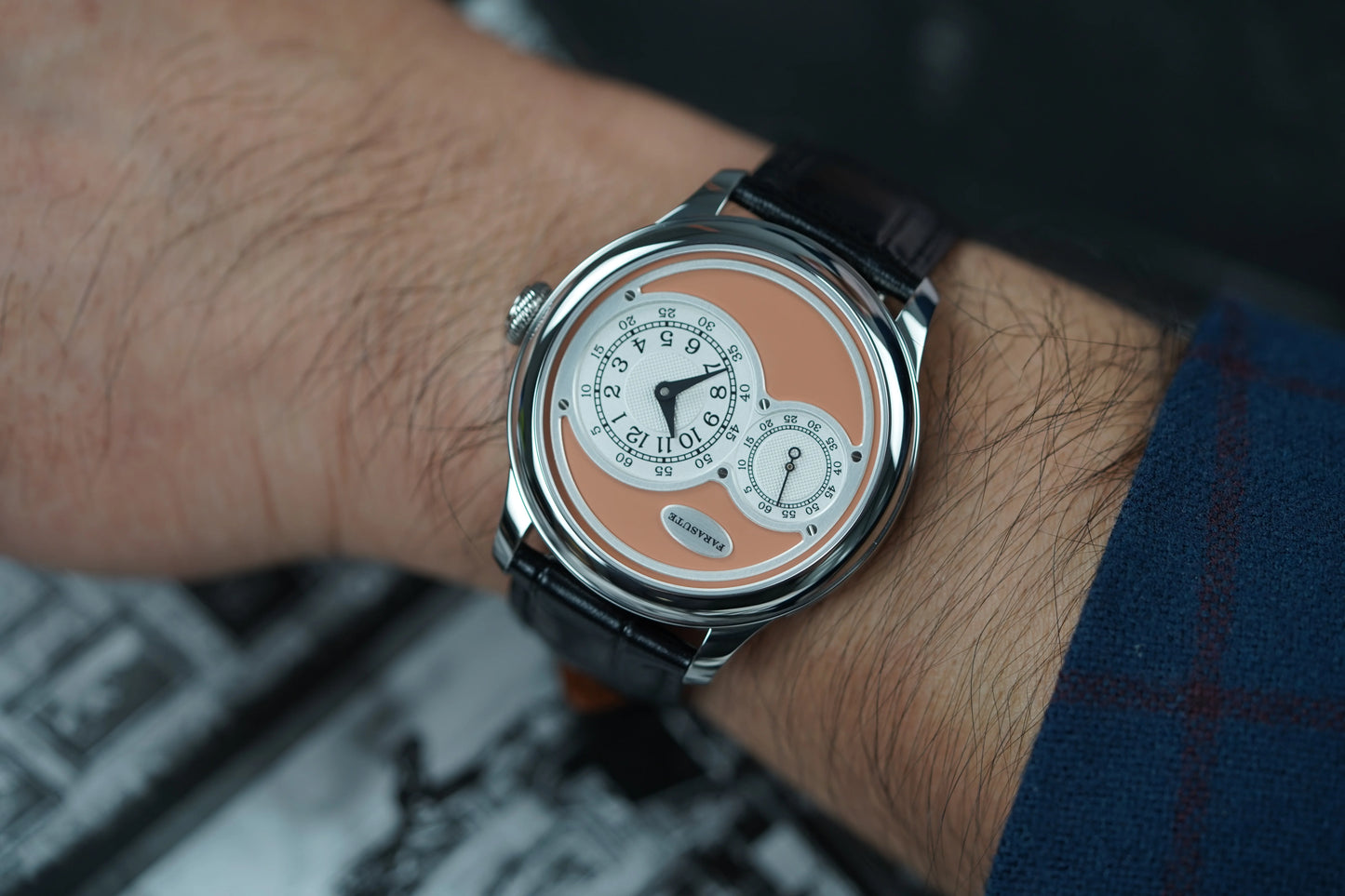 FARASUTE Retro Hangzhou Customized Automatic Mechanical Watch Men Fashion Sapphire Wristwatch Waterproof Montres Pour Hommes