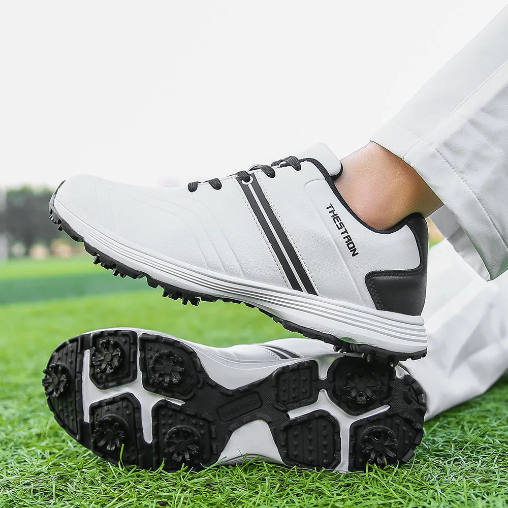 Waterproof Men's Golf Shoes Professional Lightweight Golfer Footwear Outdoor Golfing Sport Trainers Athletic Sneakers Brand