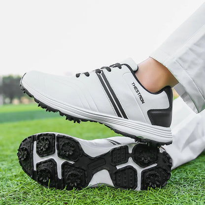 Waterproof Men's Golf Shoes Professional Lightweight Golfer Footwear Outdoor Golfing Sport Trainers Athletic Sneakers Brand