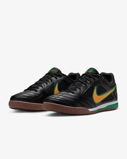 Nike serija Gato, mehki in udobni, protizdrsni in trpežni, moški nogometni čevlji, črni, IB8509-001