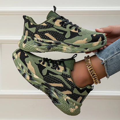 Camouflage Shoes Four Seasons New Mesh Breathable Sports Shoes Youth Students Casual Shoes Outdoor