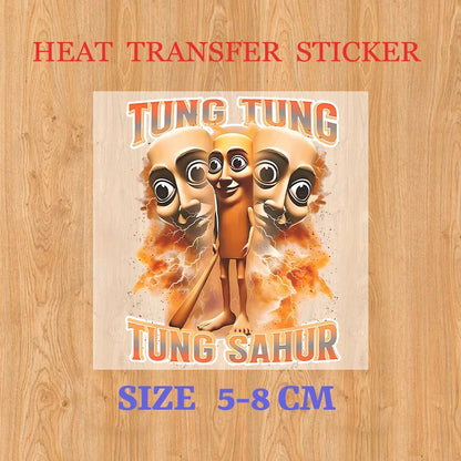 Italian Brainrot Baseball Caps Funny Anime Printed Tung Tungtung Sahur Sunny Hats Summer Adjustable Famliy Headdress Cap Gifts