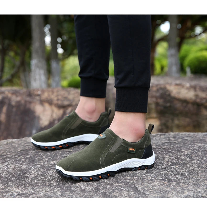 New Outdoor Hiking Camping Light Running Jogging Casual Sports Men's Shoes Non-slip Loafers Hiking Shoes Large Size 38-50