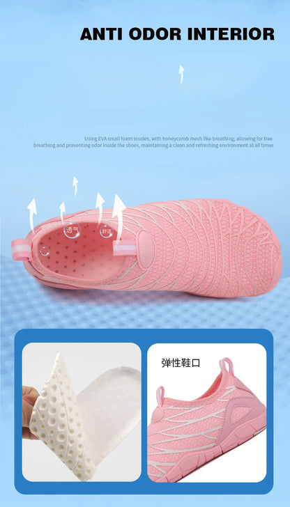 Men's and women's shoes, barefoot shoes, water sports outdoor beach swimming quick-drying training gym