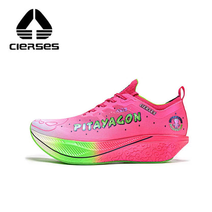 CIERSES Carbon fiber plate Marathon Running Racing Shoes  Men Professional Stable Support Shock-relief Rebbound Training shoes