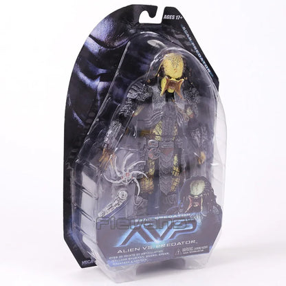 NECA AVP Alien vs. Predator Chopper Celtic Scar Predator Φιγούρα Δράσης 7" Αρθρωτό Κινητό Μοντέλο Παιχνίδι