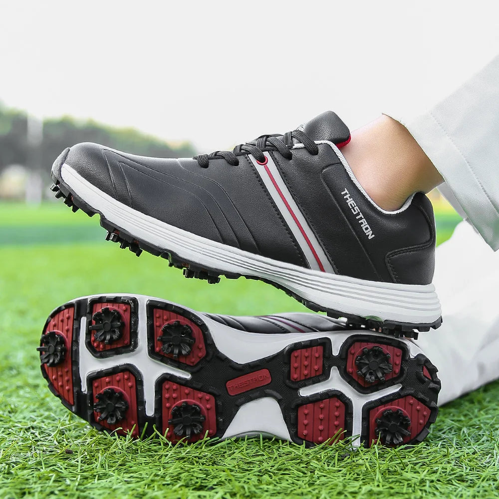 Waterproof Men's Golf Shoes Professional Lightweight Golfer Footwear Outdoor Golfing Sport Trainers Athletic Sneakers Brand