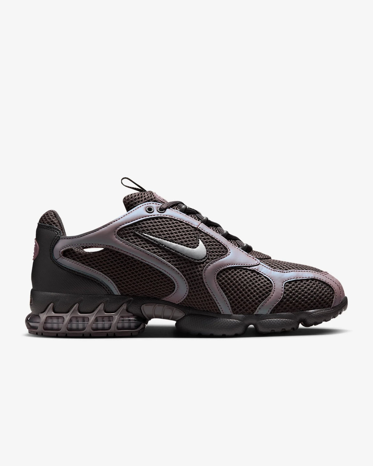 Nike Air Zoom Spiridon Cage 2 Zapatillas casual unisex de caña baja, resistentes, grises y rojas, calzado lifestyle deportivo CJ1288-600