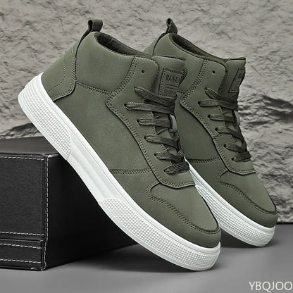 Spring summer new minimalist men's platform shoes fashionable versatile men's sneakers casual comfortable sports shoes