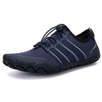 Mens Minimalist Running Cross Training Shoes Barefoot Shoes Big Toe Box Five Finger Shoes Saguaro Barefoot Pit Viper Paracord