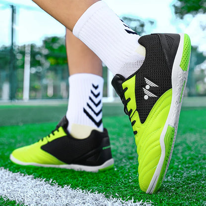High-quality New Men Football Boots Grass High-top Futsal Sneakers Soccer Shoes Non-Slip Match Indoor Hot-selling Outdoor Sports