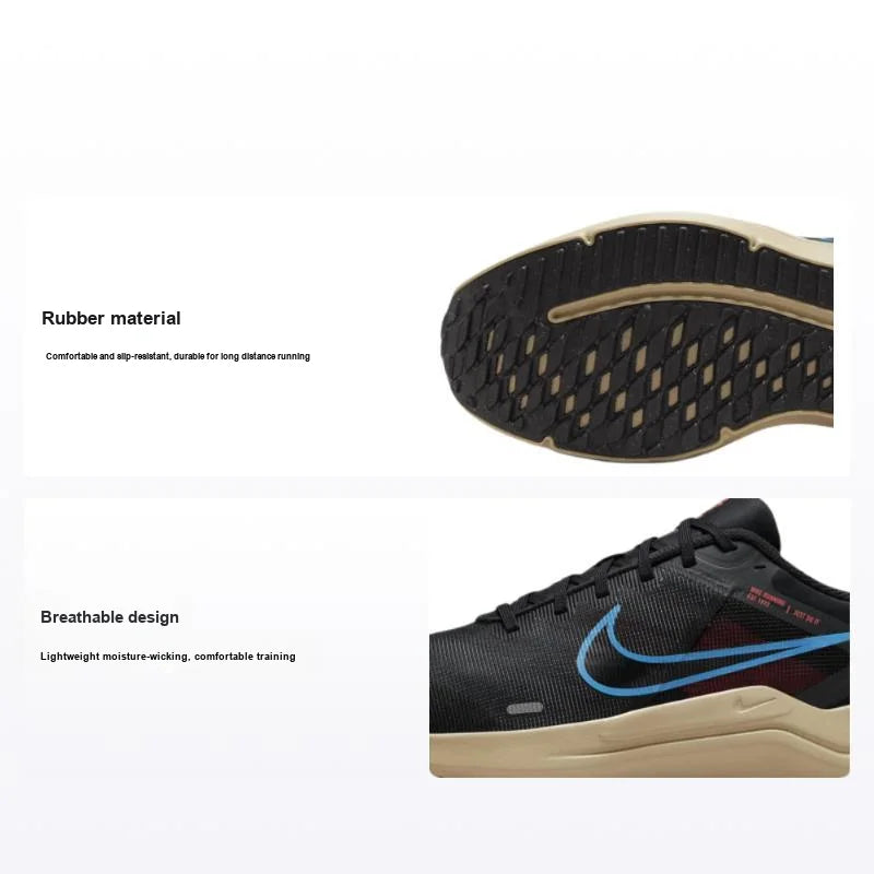 POIZON Nike Downshifter 12 'Dark Smoke Grey Laser Blue' DD9293-008