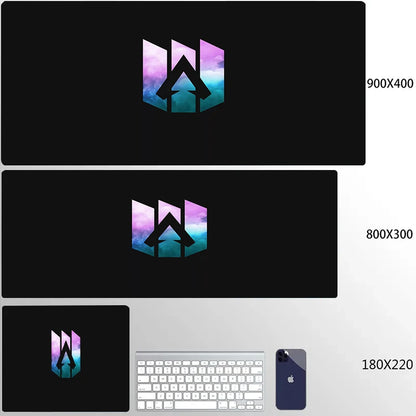 800x300 Apex Legends Mousepad Xxl Funny Unique Desktop Pad Game Mousepad PC Size for large Edge Locking Game Keyboard Pad XL