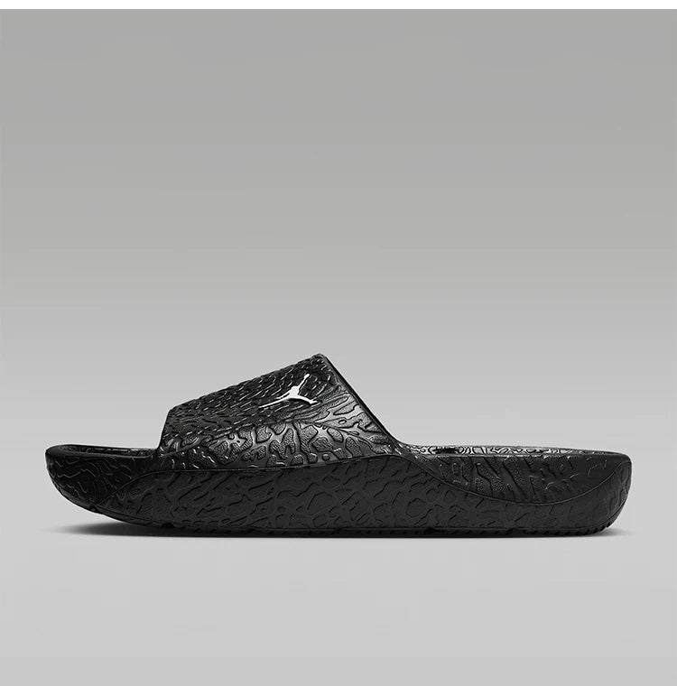 Nike Genuine Jordan Men's Crack Texture Bath Sandals HQ2163-001