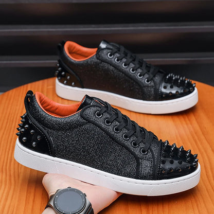 Hot-Selling Skateboard Shoes for Men Leisure Walk Sneakers Versatile Men Vulcanized Shoes Outdoor Tenis Masculino Punk Trainers