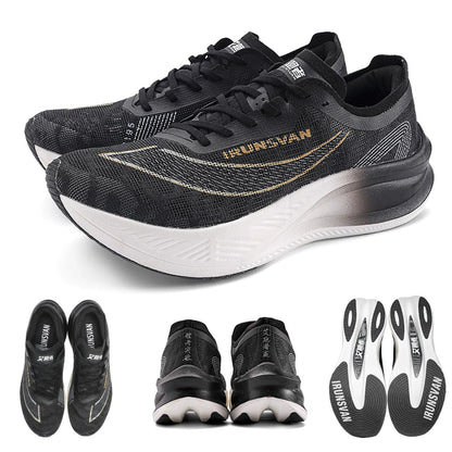 IRUNSVAN  Lightweight Marathon Sneakers Men Running Shoes Breathable Sports Shoes Casual Comfortable Athletic Training Unisex