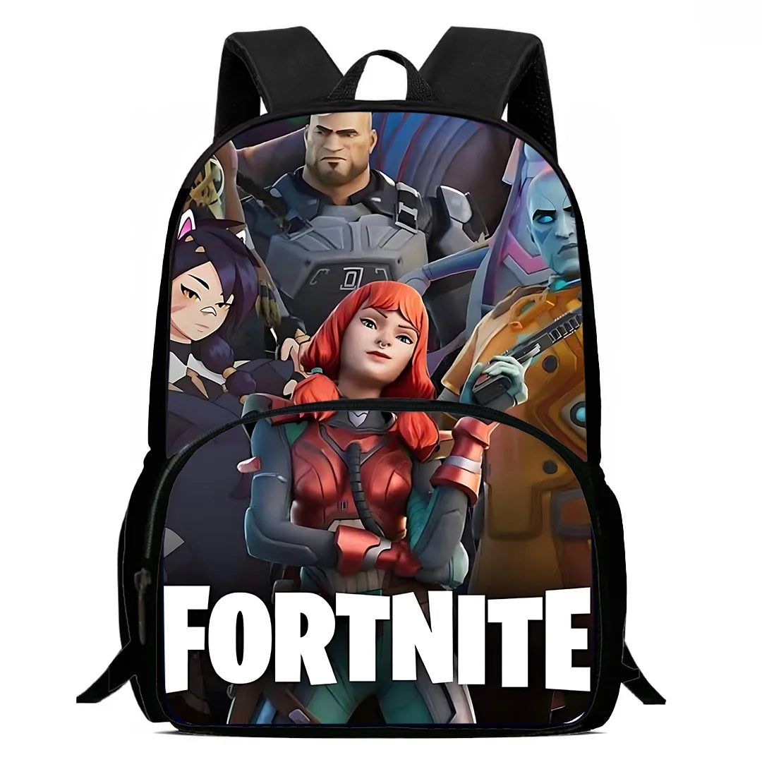 Mochilas Classic Game Fortnites para Crianças, Rapazes e Raparigas, Presente de Aniversário para Estudantes, Mochilas Escolares Infantis de Grande Capacidade, Duráveis, para Campismo