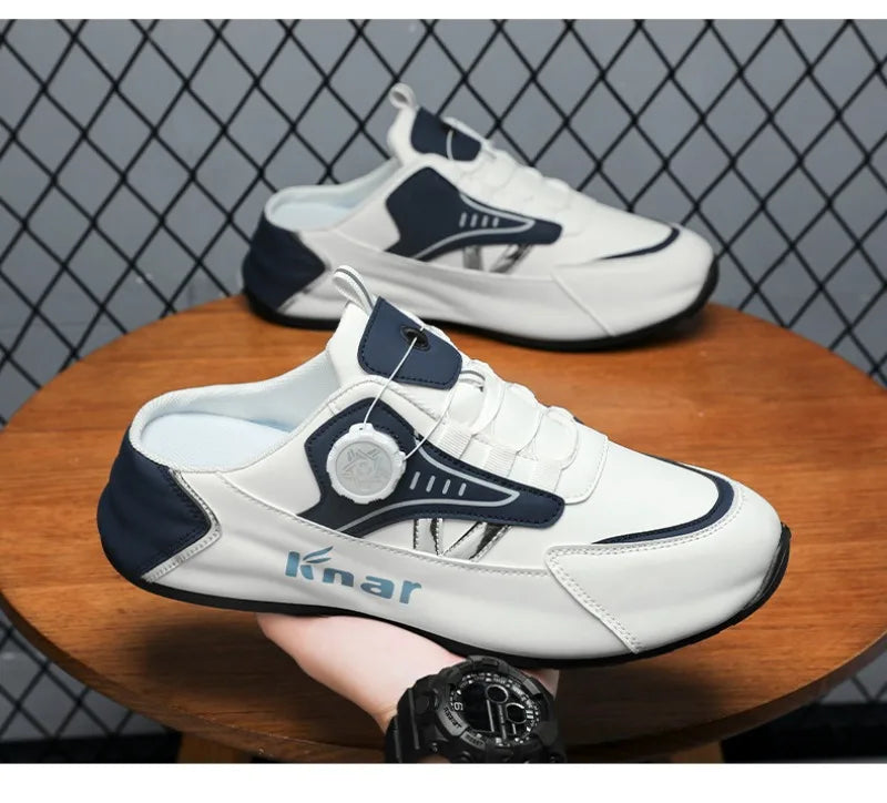 High Quality Platform Sneakers with Breathable Trendy Mesh for Summer, New Men's Sports and Leisure Shoes in Large Sizes 39-48