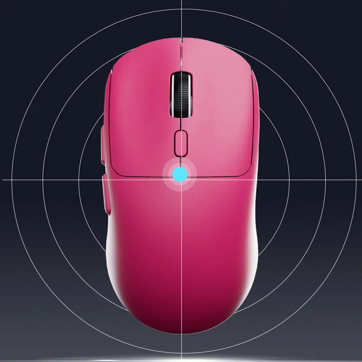 Rechargeable Wireless Bluetooth Gaming Mouse, Dual Mode 2.4G & Bluetooth Wireless Mouse, Silent High Precision Rechargeable Wireless Mouse for Laptop, PC, Mac & iPad