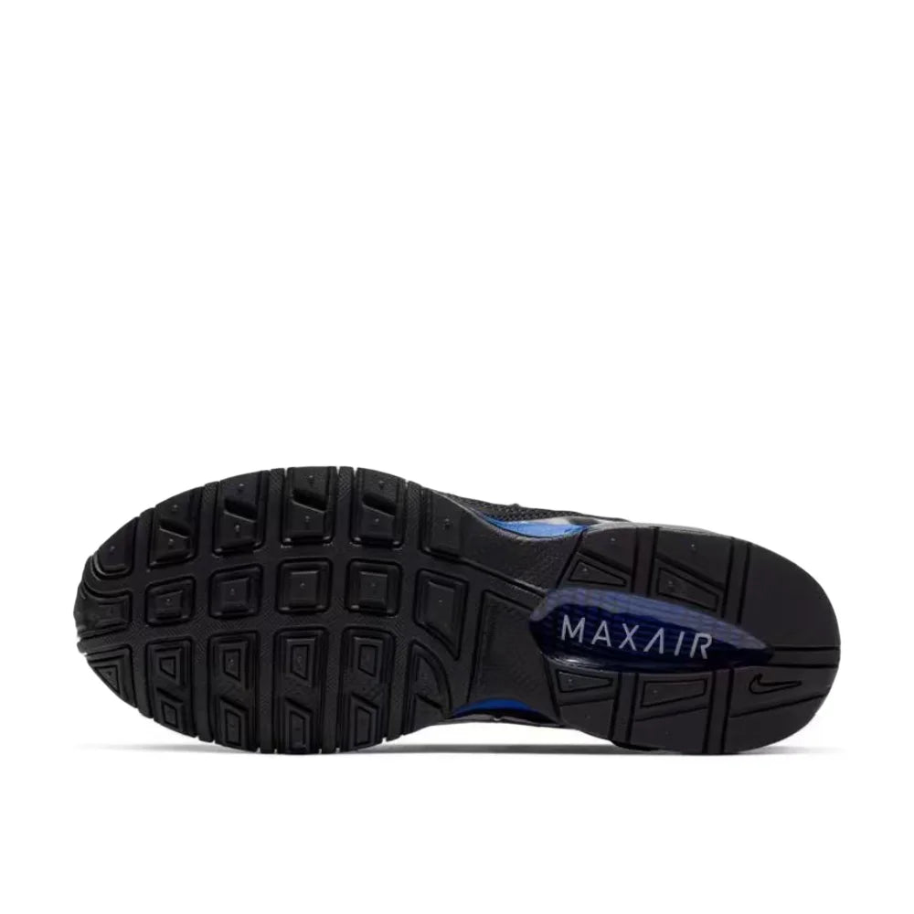 Nike Air Max Torch 4 Men's Low-Top Training Running Shoes – Black/White/Blue, Breathable Fit, All-Day Comfort CW7026-100