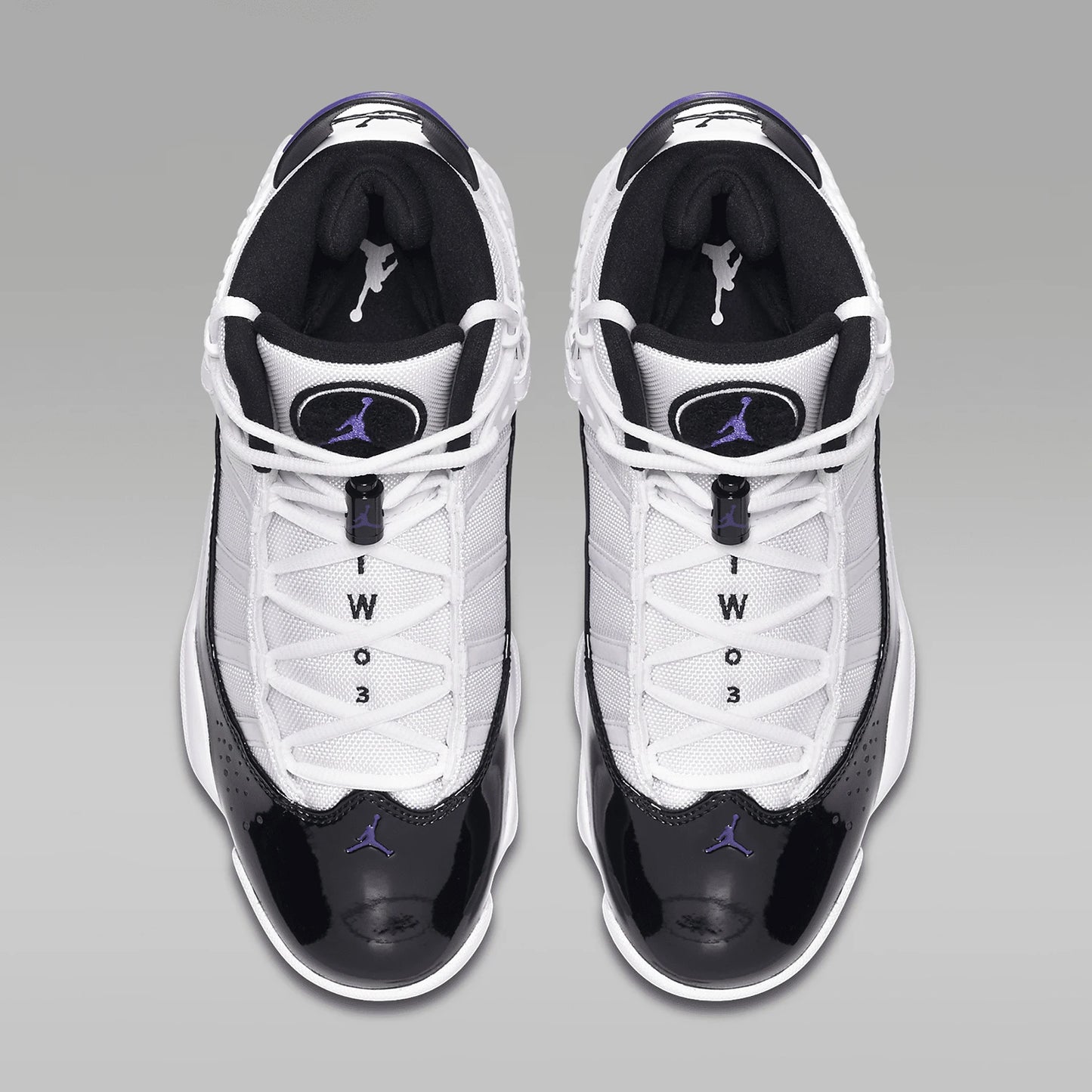 Nike Official Genuine JORDAN 6 RINGS Men's Sports Shock Absorption Basketball Shoes 322992-104