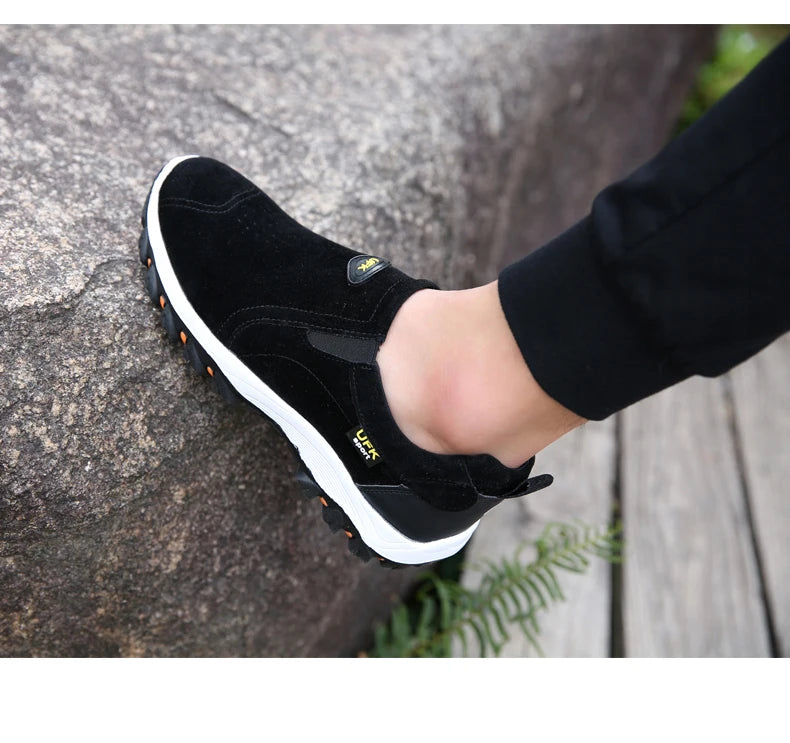 New Outdoor Hiking Camping Light Running Jogging Casual Sports Men's Shoes Non-slip Loafers Hiking Shoes Large Size 38-50