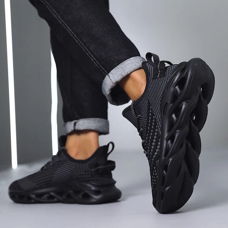 New Running Sneakers Newest Breathable Comfort For Women Low Top Large Size Men's Sports Increase Shoes Mesh Jogging Casual