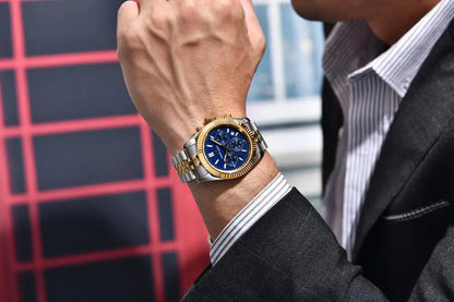 PAGANI DESIGN 2025 New VD53 luxury men quartz watch 40MM stainless steel sapphire waterproof 50m luminous C3 relojes para hombre