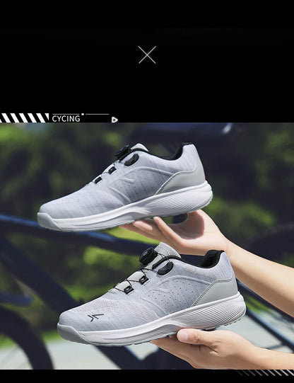 Cycling Sneaker MTB Men Sports Dirt Bike Shoes SPD Pedal Mountain Bicycle Footwear Speed Racing Man Flat Off Road Cycling Shoes