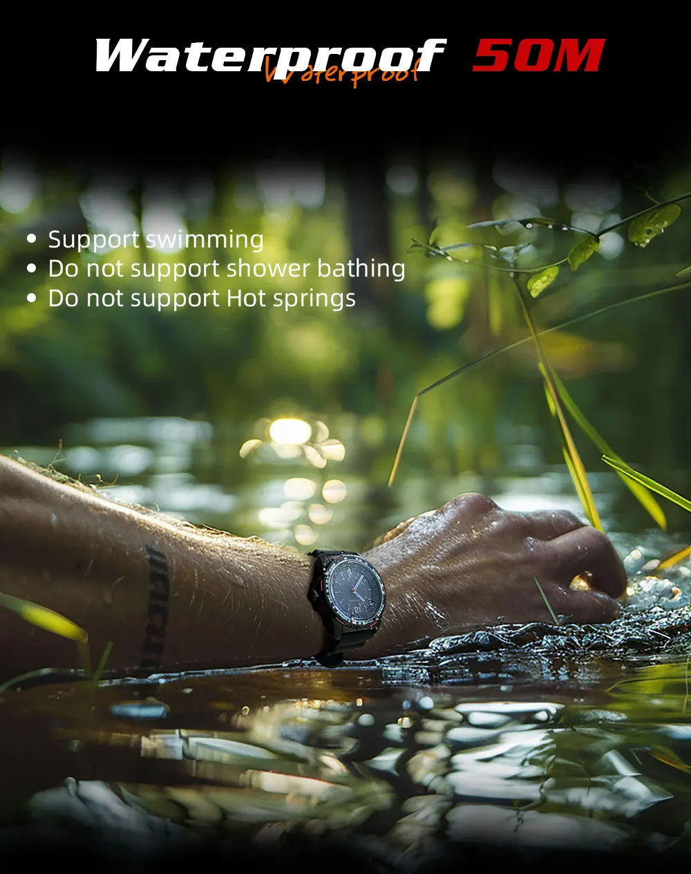NORTH EDGE PHOTON Men Digital Military Watch Waterproof 50M Men's Sport Wristwatches Solar Power Luminous Enviormentally Clock